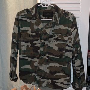 #PoshAffiliate j crew Womens camo jacket size M